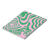 Bloc-note Motif Super Y2K rétro-tordu coloré (Tourné)