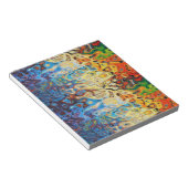 Bloc-note motif texturé Abstrait (Incliné)