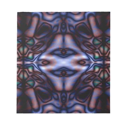Bloc-note motif tribal Abstrait (Devant)