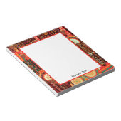 Bloc-note Motif tribal Afrocentrique Kente (Incliné)