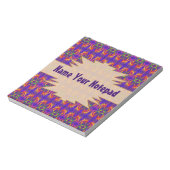 Bloc-note Motif tribal de Fiery (Tourné)