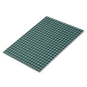 Bloc-note Motif turquoise Black Weaver (Incliné)