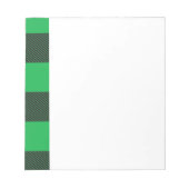 Bloc-note Motif vert (Devant)