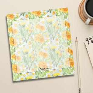 Bloc-note Motif vintage aquarelle