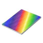 Bloc-note Motifs arc-en-ciel (Tourné)