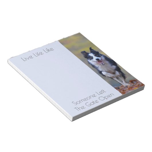 Bloc-note Motivation Positive Dire Vie Comme (Incliné)