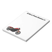 Bloc-note moto de style croiseur cool (Tourné)