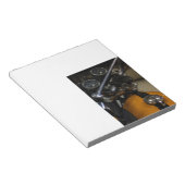 Bloc-note Motocyclette Motard (Incliné)