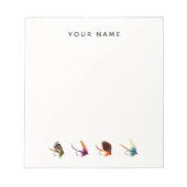 Bloc-note Mouches de pêche (Devant)