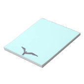 Bloc-note Mouette de mer volante et nuages (Tourné)