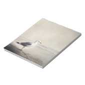 Bloc-note Mouette solitaire au bord de l'eau (Tourné)