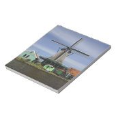 Bloc-note Moulin à vent, Zaanse Schans, Hollande, Pays-Bas 3 (Tourné)