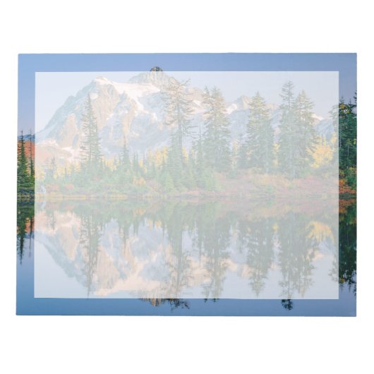 Bloc-note Mount Shuksan mirrored in Reflection Lake (Devant)