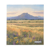 Bloc-note Mountain on the plain (Devant)