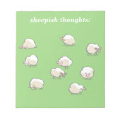 Bloc-note mouton (Devant)