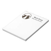 Bloc-note Mouton noir en sépia (Tourné)