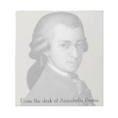 Bloc-note Mozart (Devant)