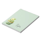 Bloc-note Muffin à l'avocat (Tourné)