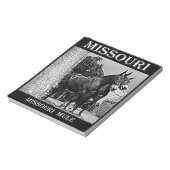 Bloc-note Mulet du Missouri (Tourné)