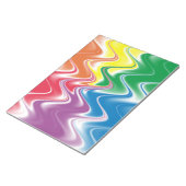 Bloc-note Multicolor Abstrait (Incliné)