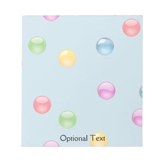 Bloc-note Multicolor Shiny Polkadot Confetti DO-IT-YOURSELF (Devant)