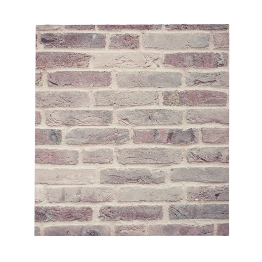 Bloc-note Mur Brown en briques (Devant)
