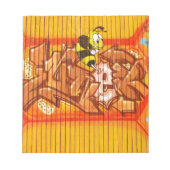 Bloc-note Mur de graffiti de Wasp (Devant)