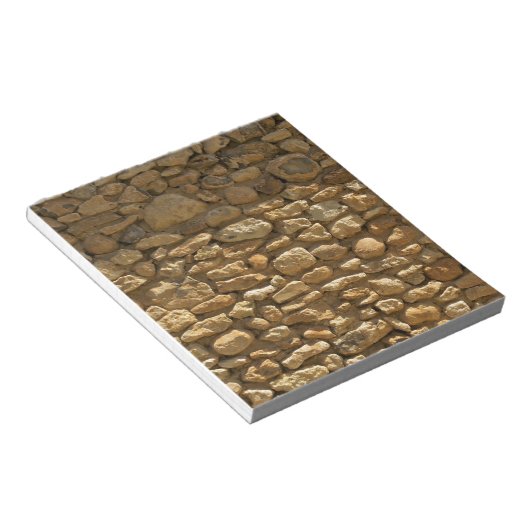 Bloc-note Mur de pierre rustique (Incliné)