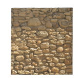 Bloc-note Mur de pierre rustique (Devant)
