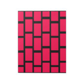 BLOC-NOTE MUR EN BRIQUE ROUGE (Tourné)