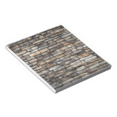 Bloc-note Mur en pierre gris (Incliné)