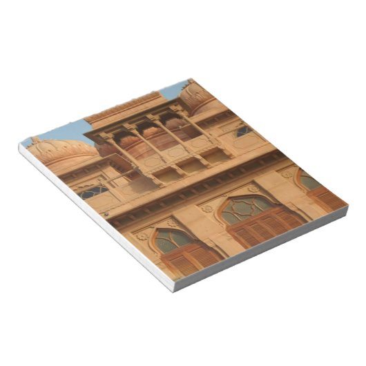 Bloc-note Musée du Palais de Mohatta : Design Iconique (Incliné)