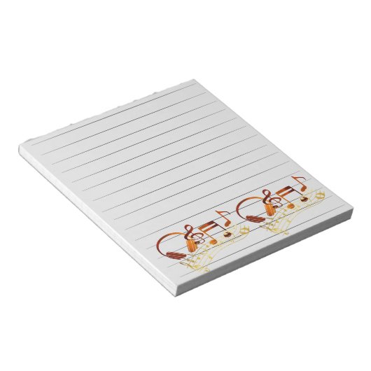 Bloc-note Musical Notepad (Incliné)