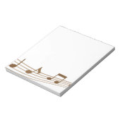 Bloc-note Musique guitare (Tourné)