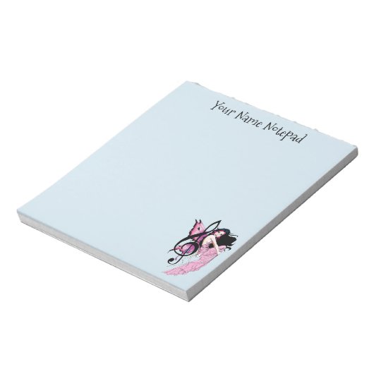 Bloc-note Musique Note Fée (Tourné)