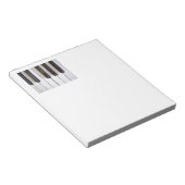 Bloc-note Musique pour piano (Incliné)