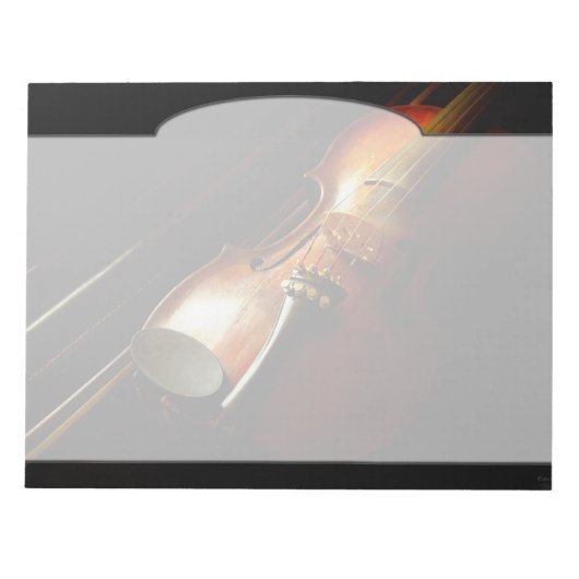 Bloc-note Musique - Violon - Les classiques (Devant)