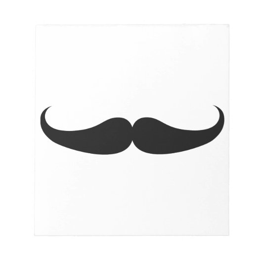 Bloc-note Mustache (Devant)