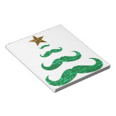 Bloc-note mustache christmas tree (Incliné)