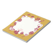 Bloc-note Mustard aux champignons (Tourné)