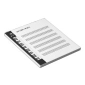 Bloc-note My Music - Musiciens Impromptu Notepad (S) (Incliné)