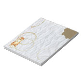 Bloc-note My Shiba Inu Ate Mon plan de leçon (Tourné)