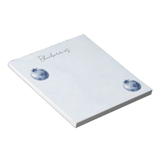 Bloc-note Myrtilles Bleues Fruit (Incliné)