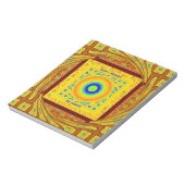 Bloc-note Mystic African Eye Wall Art : A Cyan Regard (Tourné)