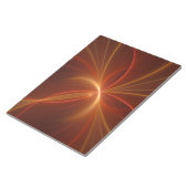 Bloc-note Mystique Abstrait Fractal Art Moderne Couleurs cha (Incliné)
