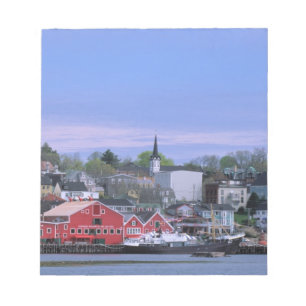 Bloc-note N.A. Canada, Nouvelle-Écosse. Vue de Lunenburg, un