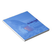 Bloc-note NA, Canada, Manitoba, Churchill. igloo arctique (Incliné)