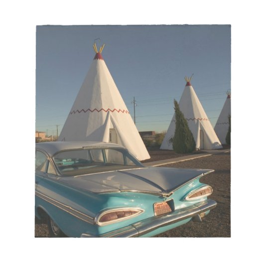 Bloc-note NA, USA, Arizona, Holbrook Route 66, Wigwam (Devant)