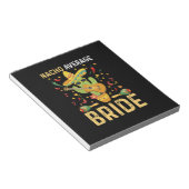 Bloc-note Nacho Moyenne Mariée Cinco De Mayo Mariage mexicai (Incliné)