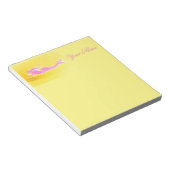 Bloc-note nage sous-marine rose merisier (Incliné)